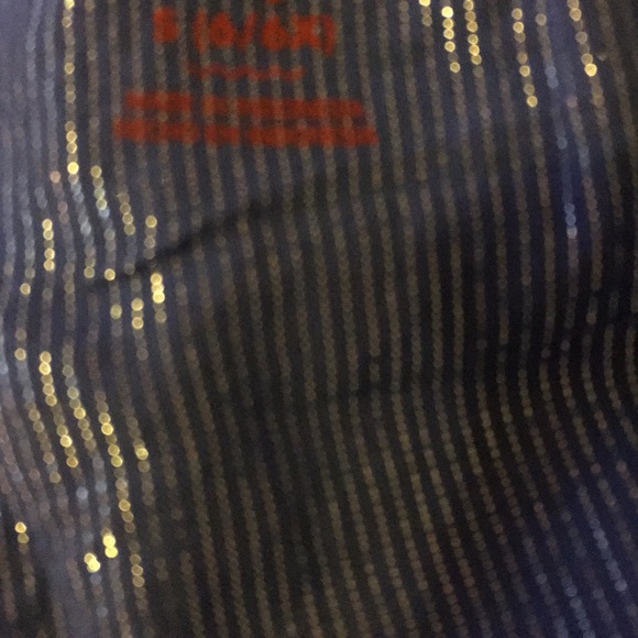 NWT gorgeous blue & silver one-shoulder jumper - Picture 10 of 10